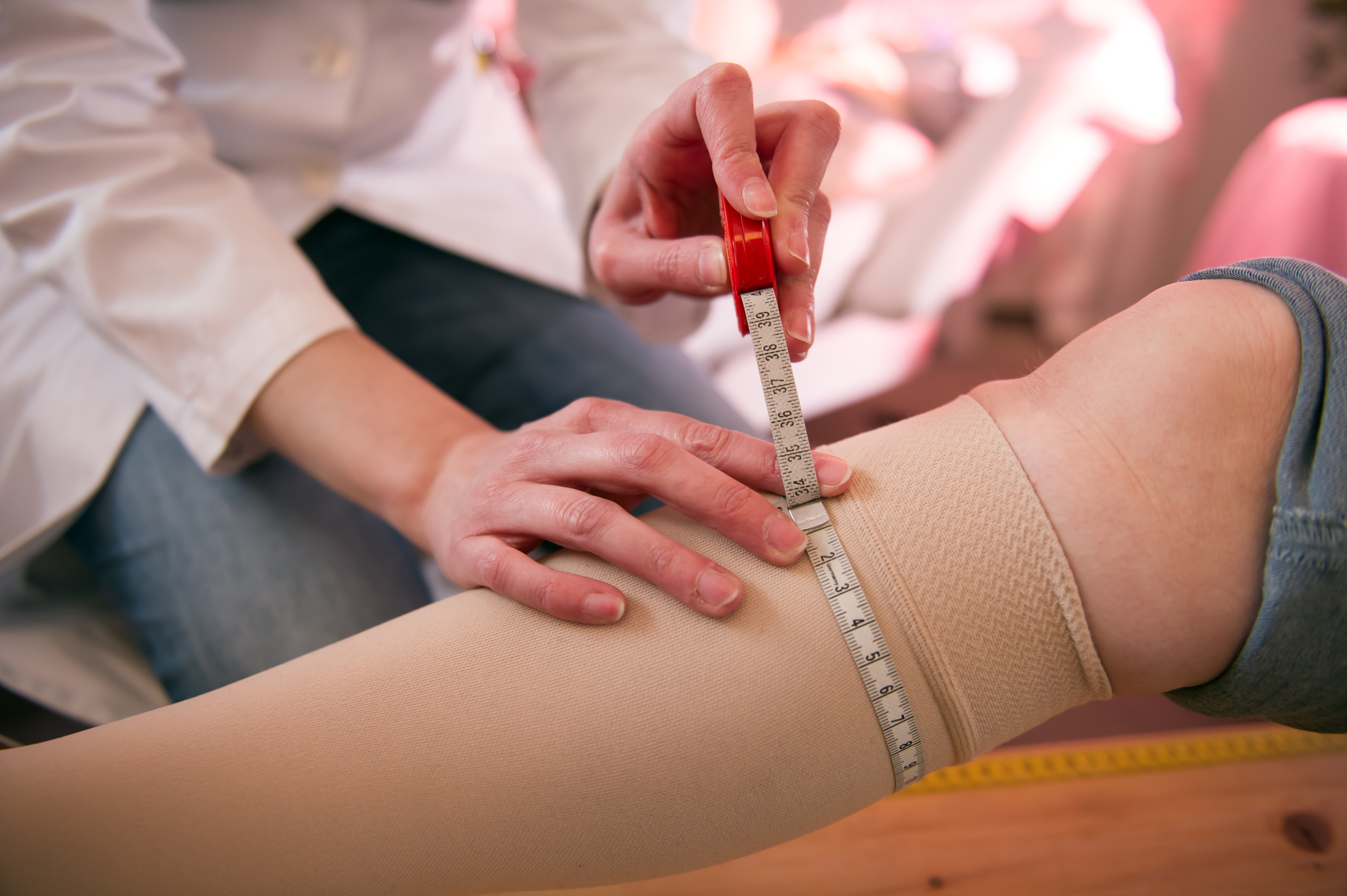 Wear Compression Stockings Before & After a Vein Procedure